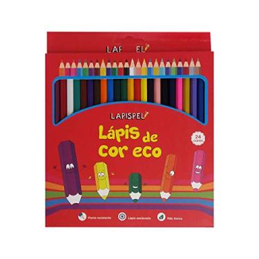 Imagem de Lápis De Cor Longo 24 Cores Sextavado Lapispel, Lapispel, 800527, CORES SORTIDAS