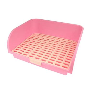 Imagem de Serenable de Grande de, de Toalete para Animais de Estimação, Penico de Canto para Adultos, Cobaias, Chinchila Galesaur, Furão, Cor de rosa