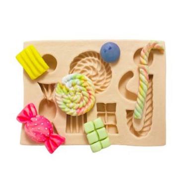 Imagem de Molde De Silicone Balas, Doces, Chocolate