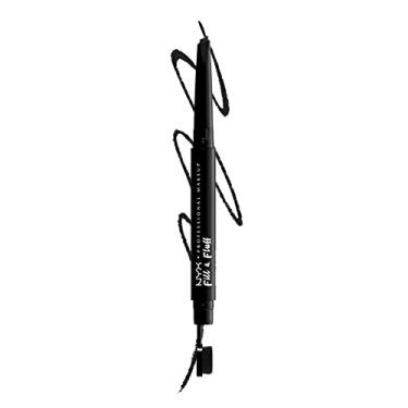 Imagem de (Black) - NYX PROFESSIONAL MAKEUP Fill & Fluff Eyebrow Pomade Pencil, Black