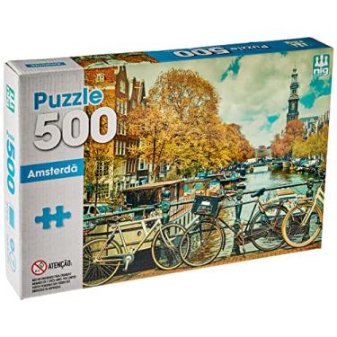 Imagem de Nig Brinquedos Quebra Cabeça Amsterdã 500 Peças