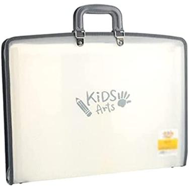 Imagem de KRASS 13 bolsos expansível arquivo expansível portátil sanfonado pastas sanfonadas de mão sanfonado pasta de documentos organizador de arquivos tamanho A3, A, colecionador 88