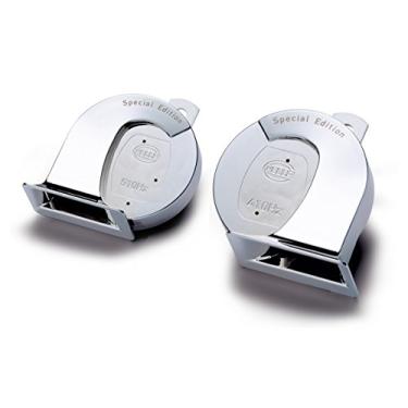 Imagem de HELLA 007728883 Kit de trompete cromado 12 V (ajuste universal)