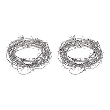 Imagem de Beistle Guirlanda de arame farpado, prata