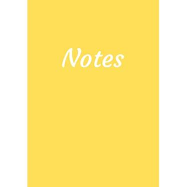 Imagem de Carnet de Notes A5 Ligné: Cahier Petit Format, 110 pages, Couverture Souple Et Mate, Jaune