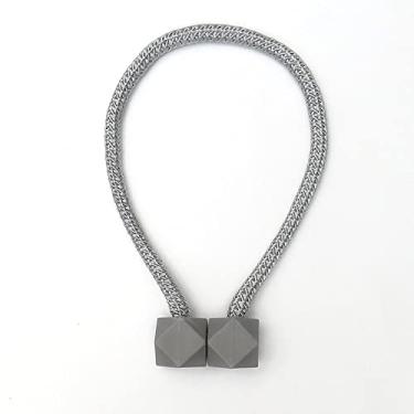 Imagem de Cinta de cortina criativa sem perfurações fivela de cortina sem instalação de fivela de cortina magnética prendedores de cortina suportes de cortina, T3,2 PCS