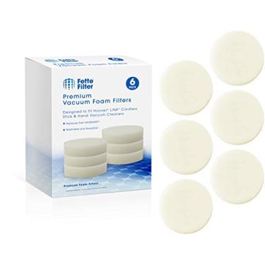 Imagem de Fette Filter - Filtro de espuma a vácuo compatível com Hoover Linx sem fio vara e aspiradores de mão. Compare com a peça # 410044001. (embalagem com 6)