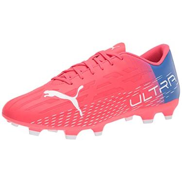 Imagem de PUMA Tênis de futebol masculino Ultra 4.3 Fg/Ag, Sunblaze-puma branco bluemazing, 13