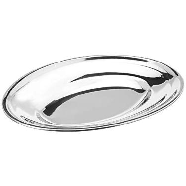 Imagem de Travessa Oval Rasa Jornata-Se, Brinox, Aço Inox, 21 x 16 cm