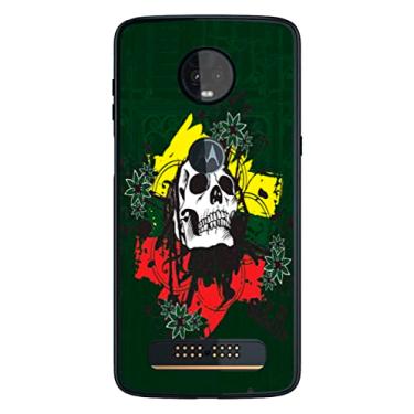 Imagem de Capa Adesivo Skin024 Verso Para Motorola Moto Z3 Play