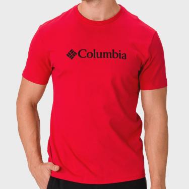 Imagem de Camiseta Columbia Basic Logo Vermelho Masculino