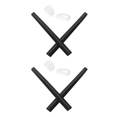 Imagem de Mryok — Protetor nasal de substituição para óculos de sol Oakley Deviation, Black & Black, One Size