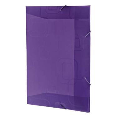 Imagem de Pasta Aba Elástico Ofício Dellofine Roxa, Dello, 0241.R.0050