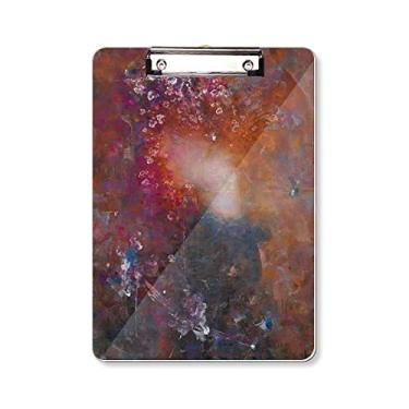 Imagem de Flower Story XJJ Prancheta para pintura a óleo pasta, bloco de escrita A4