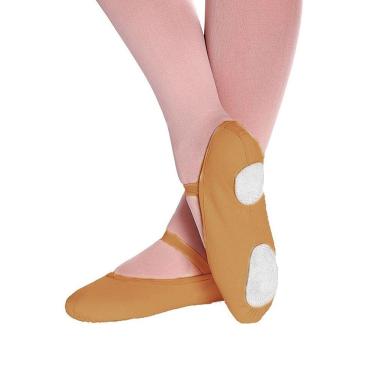 Imagem de Sapatilha Só Dança Meia Ponta F-23 Lona Para Ballet Adulto 33 ao 45