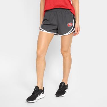 Imagem de Bermuda Nike San Francisco 49ers Drop 2 Logo Tempo Feminina-Feminino