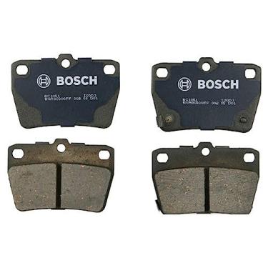 Imagem de Bosch Conjunto de pastilhas de freio a disco de cer mica premium QuietCast BC1051 para Toyota RAV4 2004-2005; traseira