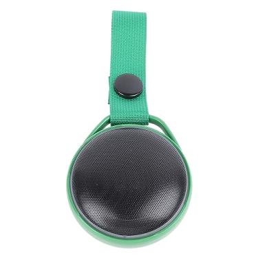 Imagem de Mini Alto-falante Redondo, Subwoofer Redondo à Prova d'água Bluebooth Com Alça para Quarto Sala de Estar