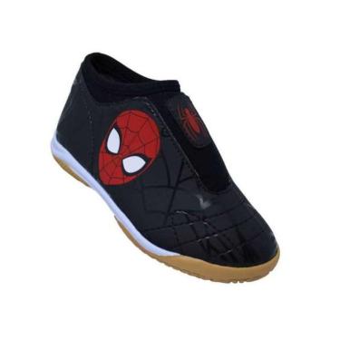 Imagem de Chuteira Futsal Infantil Dray Marvel Aranha