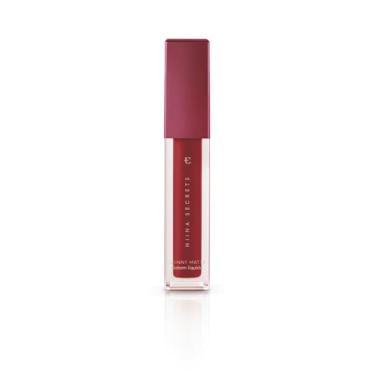 Imagem de Eudora Niina Secrets Batom Líquido Skinny Matte Vermelho Hibisco 5Ml