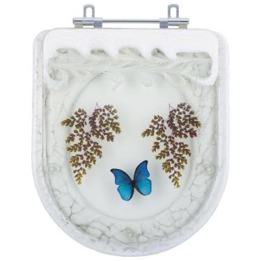 Imagem de Assento Sanitario Poliester Borboleta Luna Para Vaso Icasa