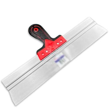 Imagem de Espátula de Aço Inox 45cm Para Massa Corrida, Gesso, drywall