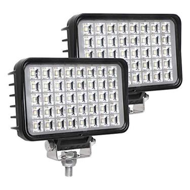Imagem de EXZEIT Luz de trabalho LED de 15 cm para caminhão, jipe, trator, SUV, ATV, holofote de 80 W 6800 lúmens, 12/24 V