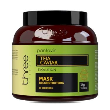 Imagem de Máscara Teia de Caviar Pantovin Three Therapy Reconstrução Instantânea 1Kg