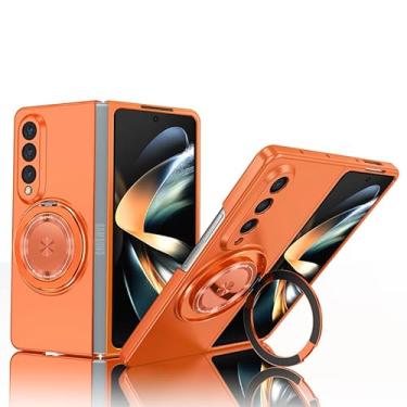 Imagem de CMYFUTNG Capa magnética para Galaxy Z Fold 3 5G, suporte magnético, leve, slim fit, proteção contra quedas, capa resistente à prova de choque para Galaxy Z Fold 3 5G, capa protetora à prova de choque