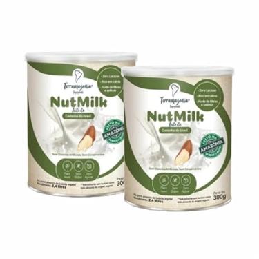 Imagem de Kit 2X: Bebida Vegetal de Castanha do Pará em Pó NutMilk Terramazônia 300g