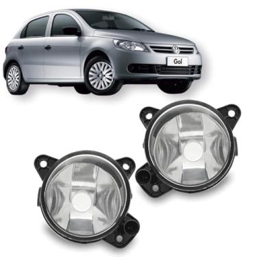 Imagem de Par Farol De Milha Auxiliar Gol Voyage Saveiro G5 Polo Golf