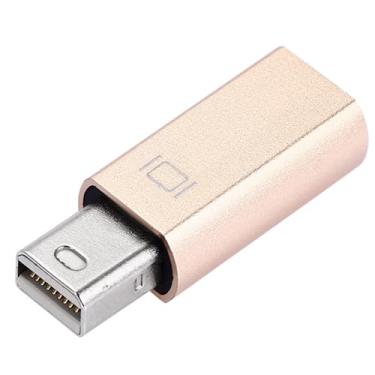 Imagem de cablecc Adaptador de exibição virtual Mini DP Displayport fictício plugue sem cabeça fantasma display emulador 2560x1600p @60Hz