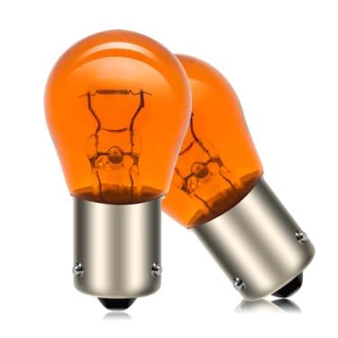 Imagem de SOFOC BAU15S PY21W Idea Para Luzes de Sinalização de Virada de Carro/Moto Lâmpadas de Freio Luz Traseira S25 24V 21W Amarelo 2Pçs