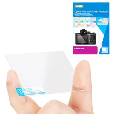 Imagem de Película protetora de tela A6700 A7CR A7CII A7IV ZV-E1 ZV-E10 II, capa de tela para câmera Sony Alpha A7CR A7CII A6700 A7IV A7M4 antirriscos dureza 9H resistente HD transparente película de vidro