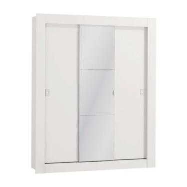 Imagem de Guarda-Roupa/Roupeiro Kappesberg 3 Portas de Correr H563 - Branco