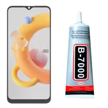 Imagem de Tela Frontal Touch Display para Celular C11 2021 Rmx3231, Cola Adesiva 110ml