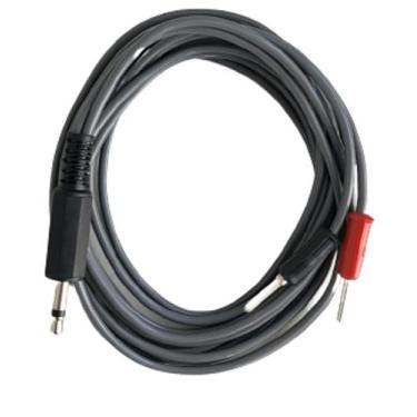 Imagem de Cabo P2 Bananinha MONO unitário - QUARK MEDICAL (Diretamente da Fábric