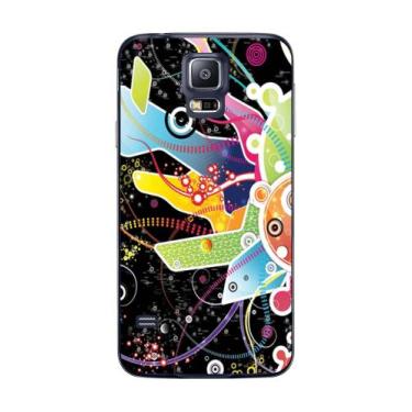 Imagem de Capa Adesivo Skin058 Verso Para Galaxy S5 New Edition - KawaSkin