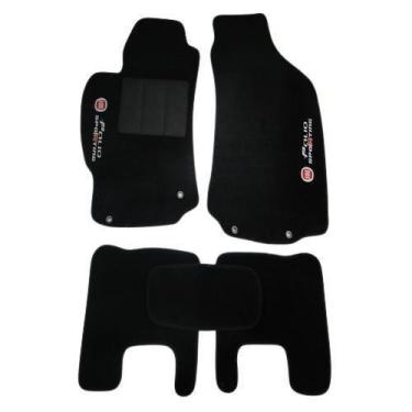 Imagem de Tapete Automotivo Carpete Linha Luxo Fiat Palio Way - Tapecars