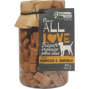 Imagem de ALL LOVE - Biscoito Orgânico para Cães Maracujá e Camomila - 200g - Dr