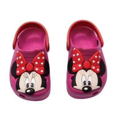 Imagem de Babuche Infantil Menina Croks infantil Menina Minni Fofa - RAE, 25/26