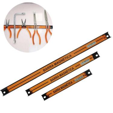 Imagem de Conjunto de Barras Magnéticas 3 Peças para Ferramentas Suporte Organiz