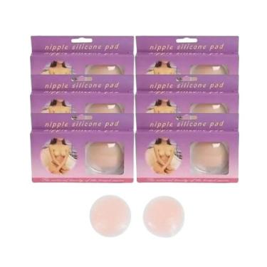 Imagem de Protetor Seio Mamilos Peito Discreto Reutilizável 6 unidades - NIPPLE 