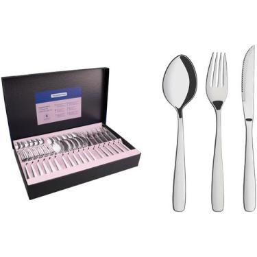 Imagem de Faqueiro Tramontina 36 Peças para Churrasco Amazonas 66960134, Inox, 3