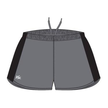 Imagem de Shorts de Corrida Feminino - Kanxa, Masculino, Chumbo, G