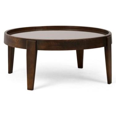 Imagem de Mesa de Centro Decorativo Para Sala de Estar Peaky 94x38 Canela G04 - 