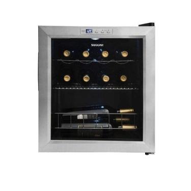 Imagem de Adega Climatizada com Compressor Lyon 13 Garrafas Inox 220v Suggar, 22