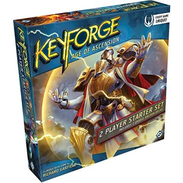 Imagem de KeyForge Age of Ascension Two Player Starter Set | Fast-Paced Card Game | Strategy Game for Adults and Teens | Ages 14+ | 2 Players | Average Playtime 45 Minutes | Made by Fantasy Flight Games