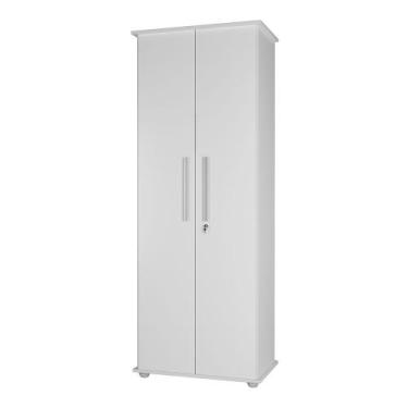 Imagem de Armário Multiuso Lavanderia Sapateira Organizadora 2 Portas Com Fechad