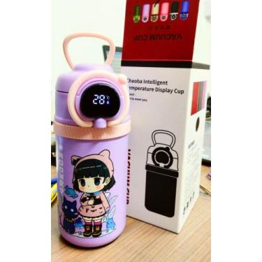 Imagem de Garrafa termica inox  digital - VACUUM CUP, PRETO